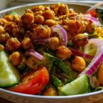 Crispy Chickpea Salad