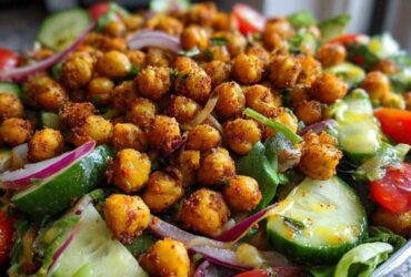 Crispy Chickpea Salad