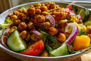 Crispy Chickpea Salad
