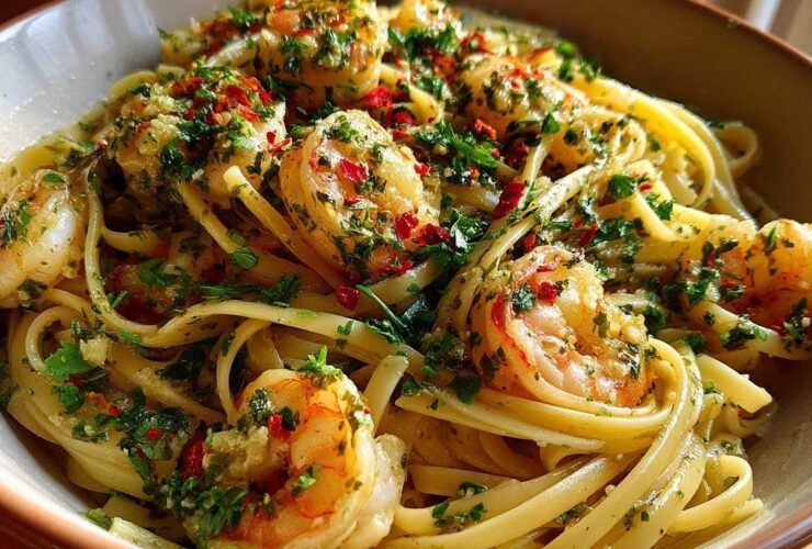 Garlic Herb Shrimp Scampi