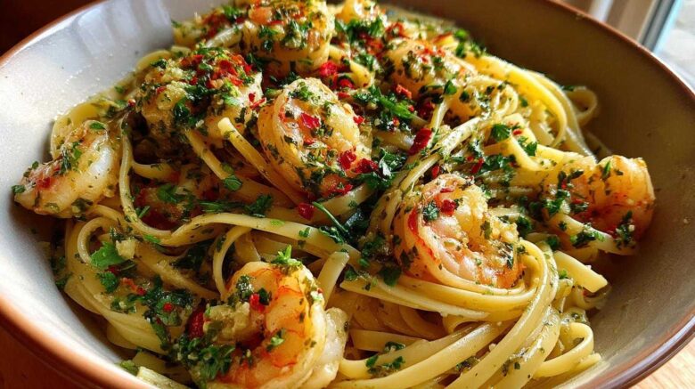 Garlic Herb Shrimp Scampi
