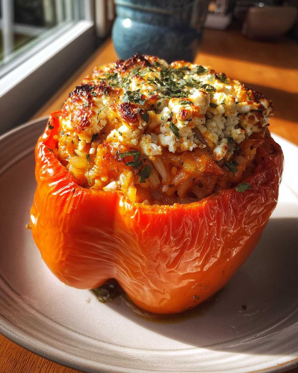 Greek Stuffed Peppers - detail 1