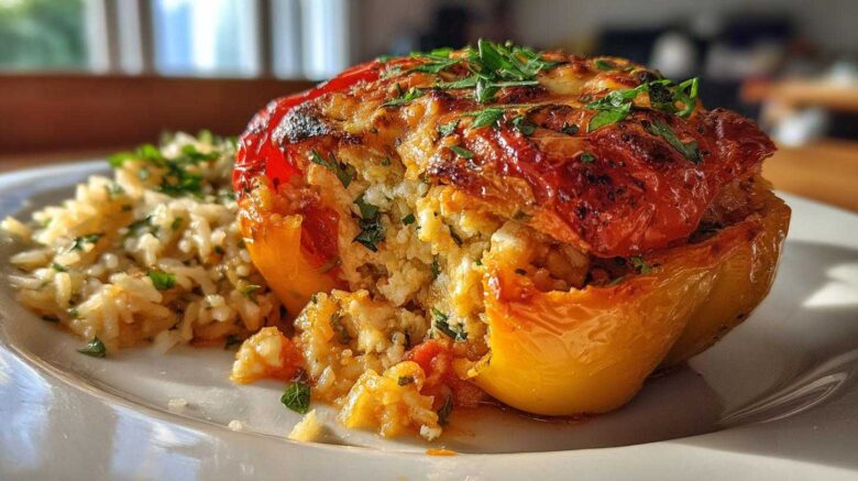 Greek Stuffed Peppers