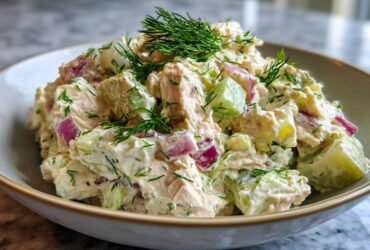 Greek yogurt tuna salad