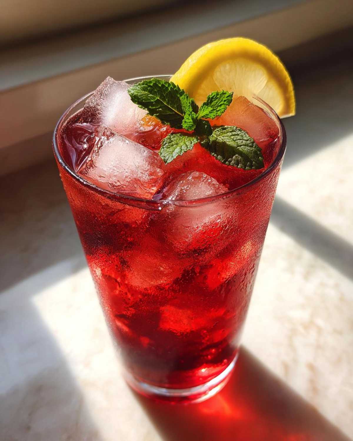 Hibiscus Iced Tea - detail 1