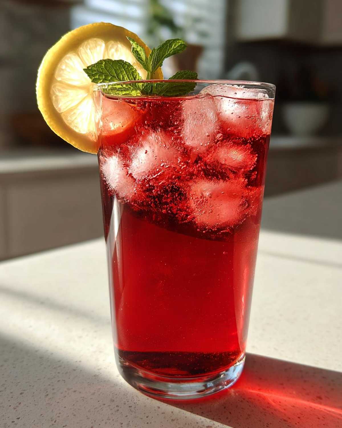 Hibiscus Iced Tea - detail 2