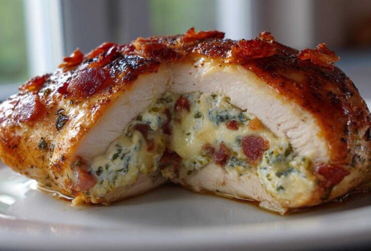 Jalapeño Popper Stuffed Chicken