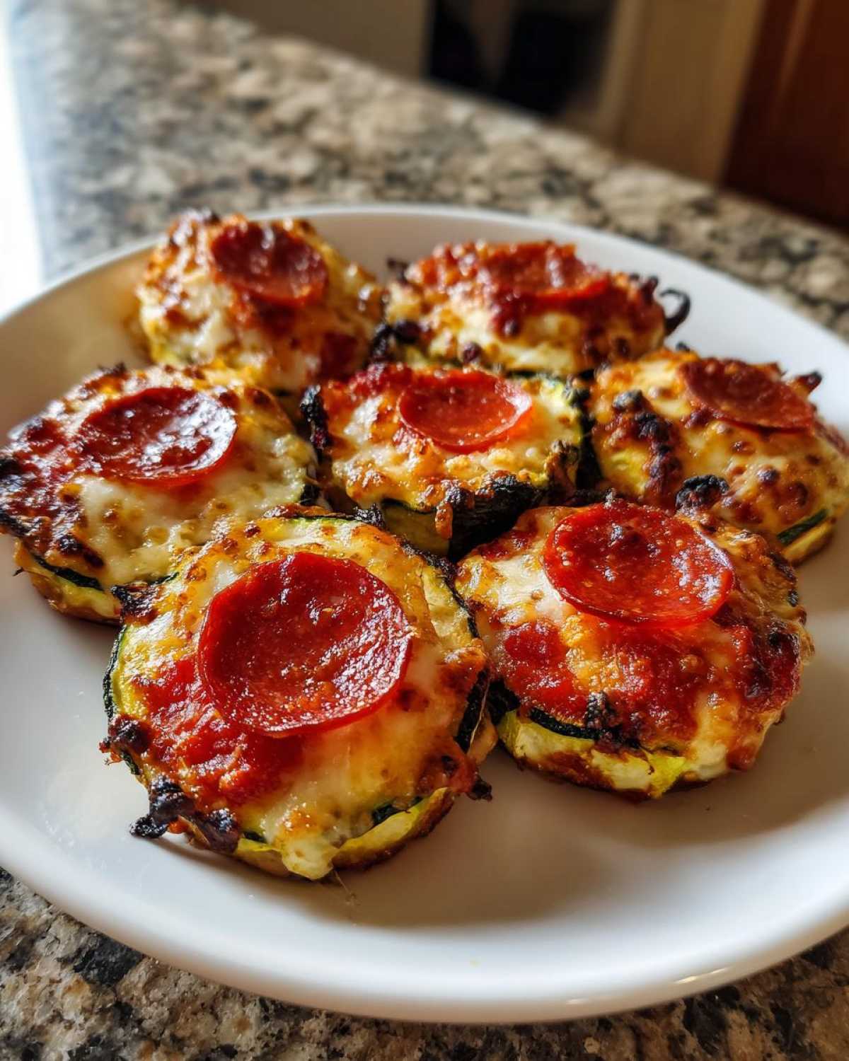 Keto Zucchini Pizza Bites - detail 2