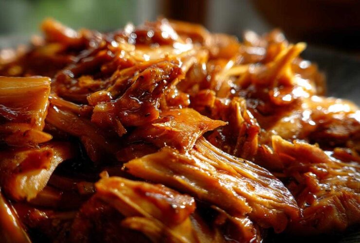 Korean BBQ Jackfruit (Vegan)
