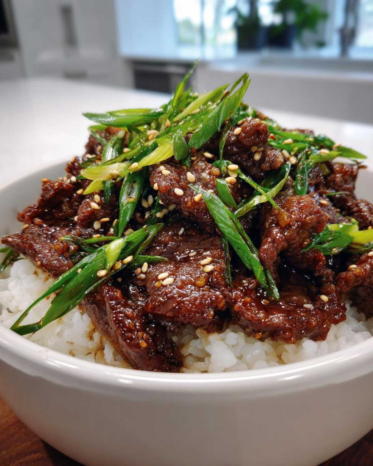 Korean Beef Bowl (Bulgogi) - detail 2