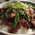 Korean Beef Bowl (Bulgogi)
