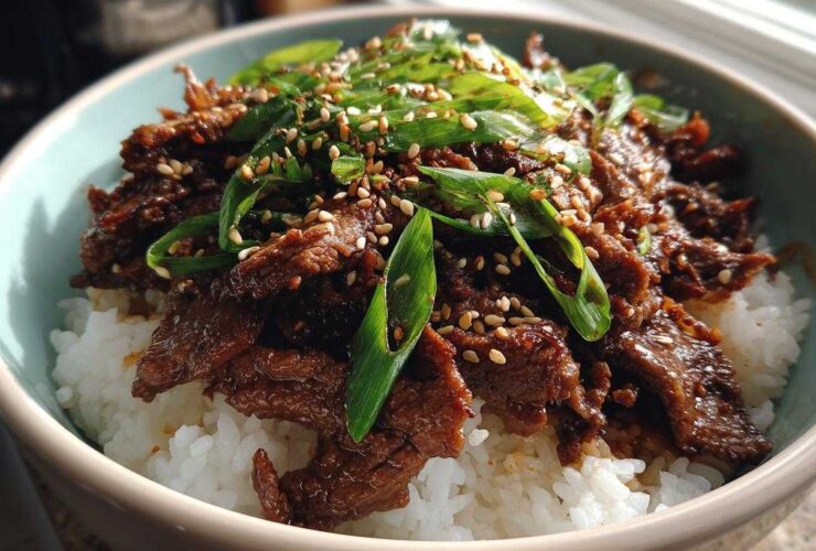 Korean Beef Bowl (Bulgogi)