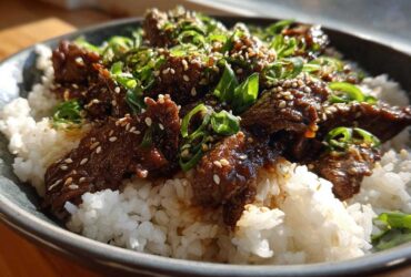Korean Beef Bowl (Bulgogi)