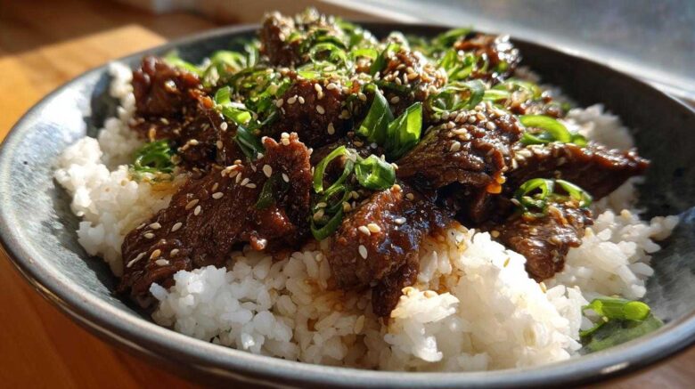 Korean Beef Bowl (Bulgogi)