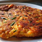 Korean Kimchi Pancakes (Pajeon)