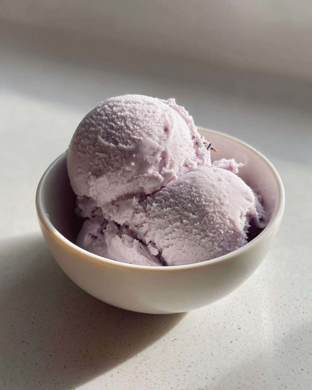 Lavender Honey Ice Cream - detail 1