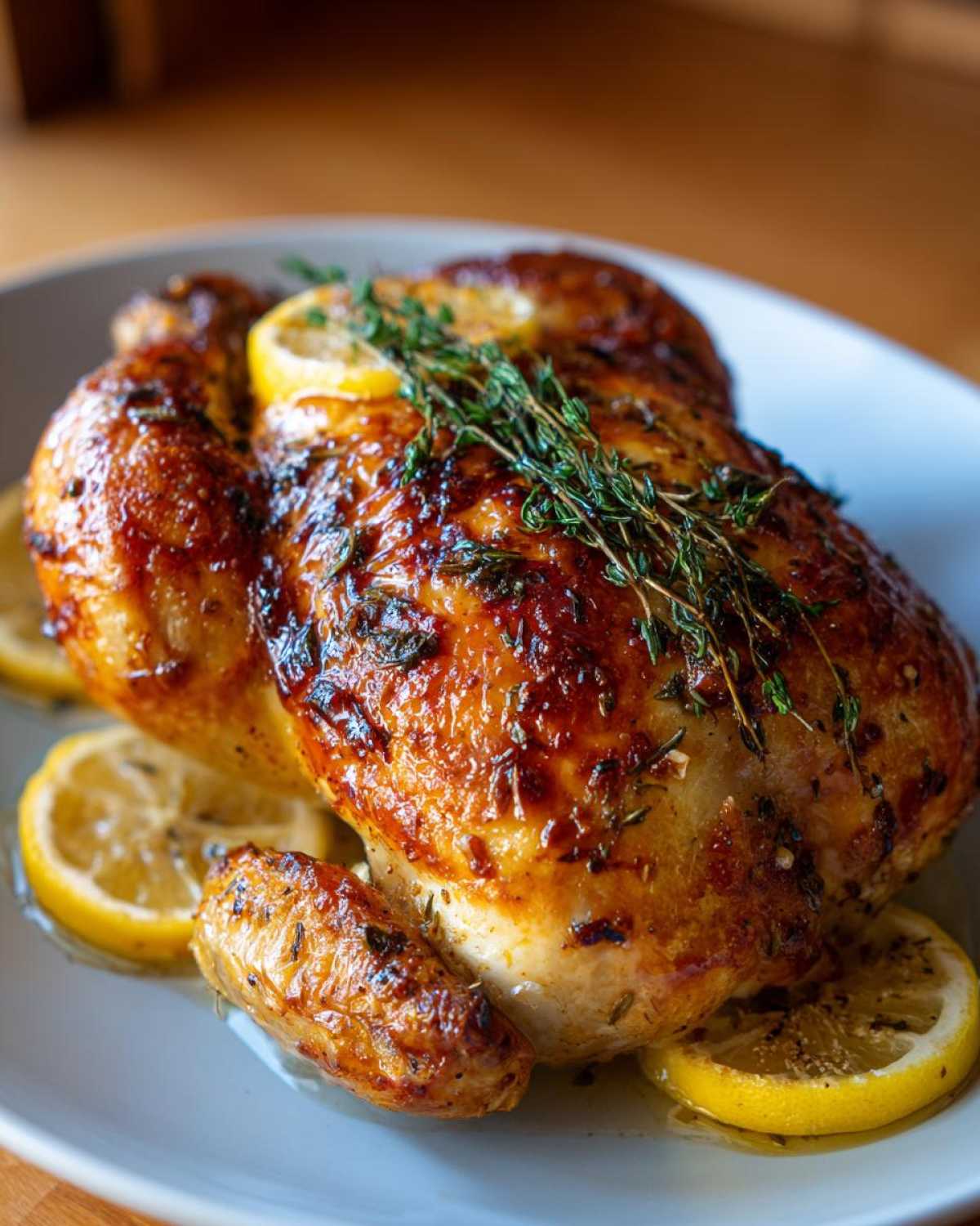 Lemon Thyme Roasted Chicken - detail 1