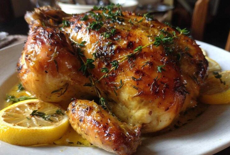 Lemon Thyme Roasted Chicken