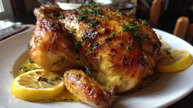 Lemon Thyme Roasted Chicken