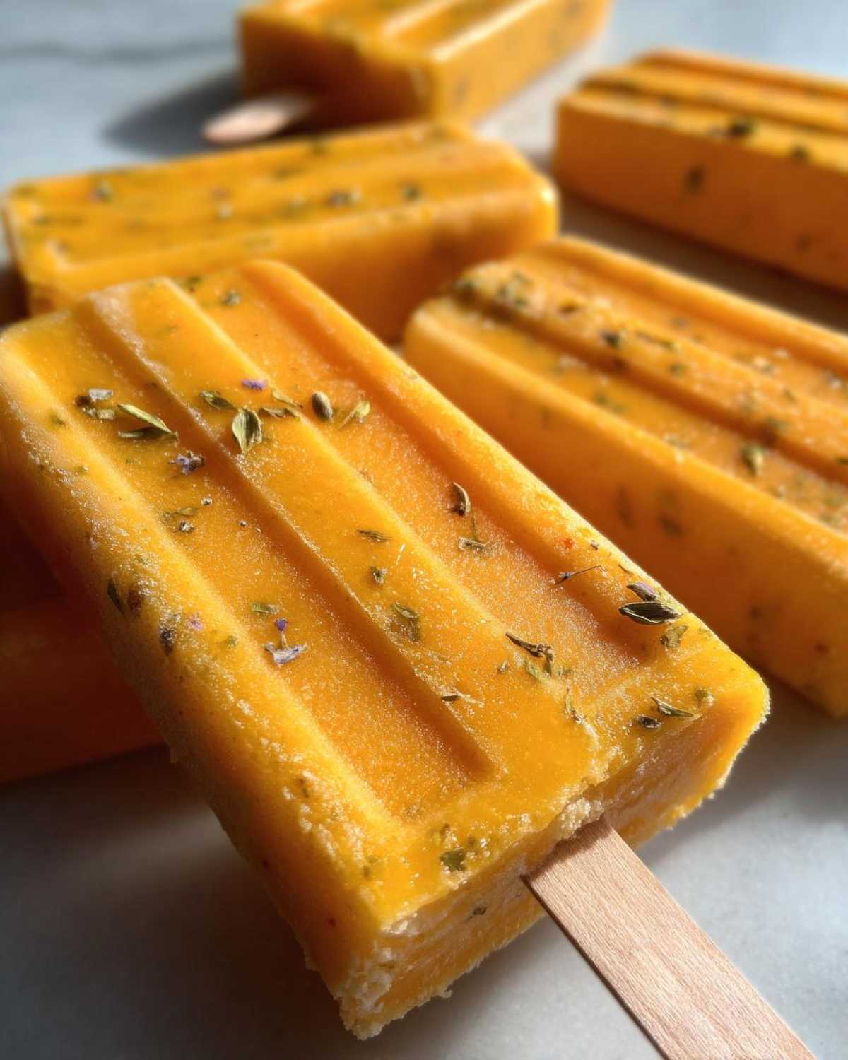 Mango Lassi Popsicles - detail 1