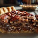Maple Butter Bourbon Pecan Pie