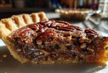 Maple Butter Bourbon Pecan Pie