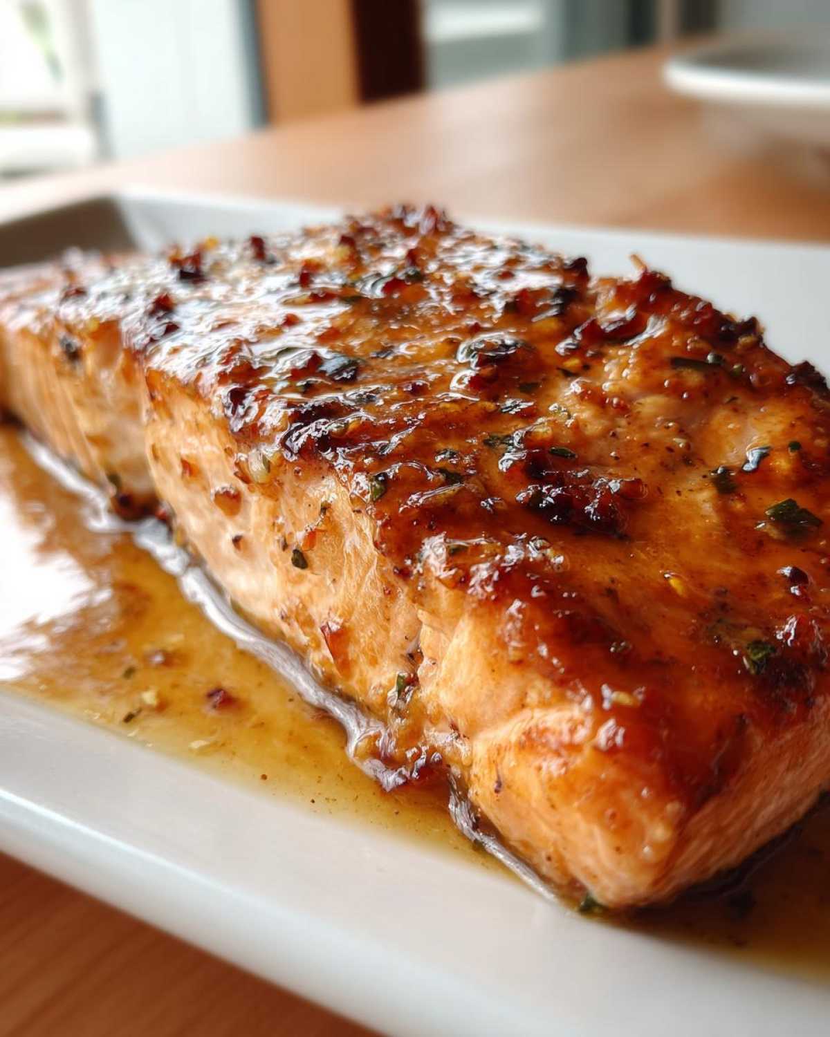 Maple Dijon Salmon - detail 1