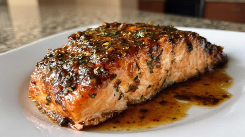 Maple Dijon Salmon