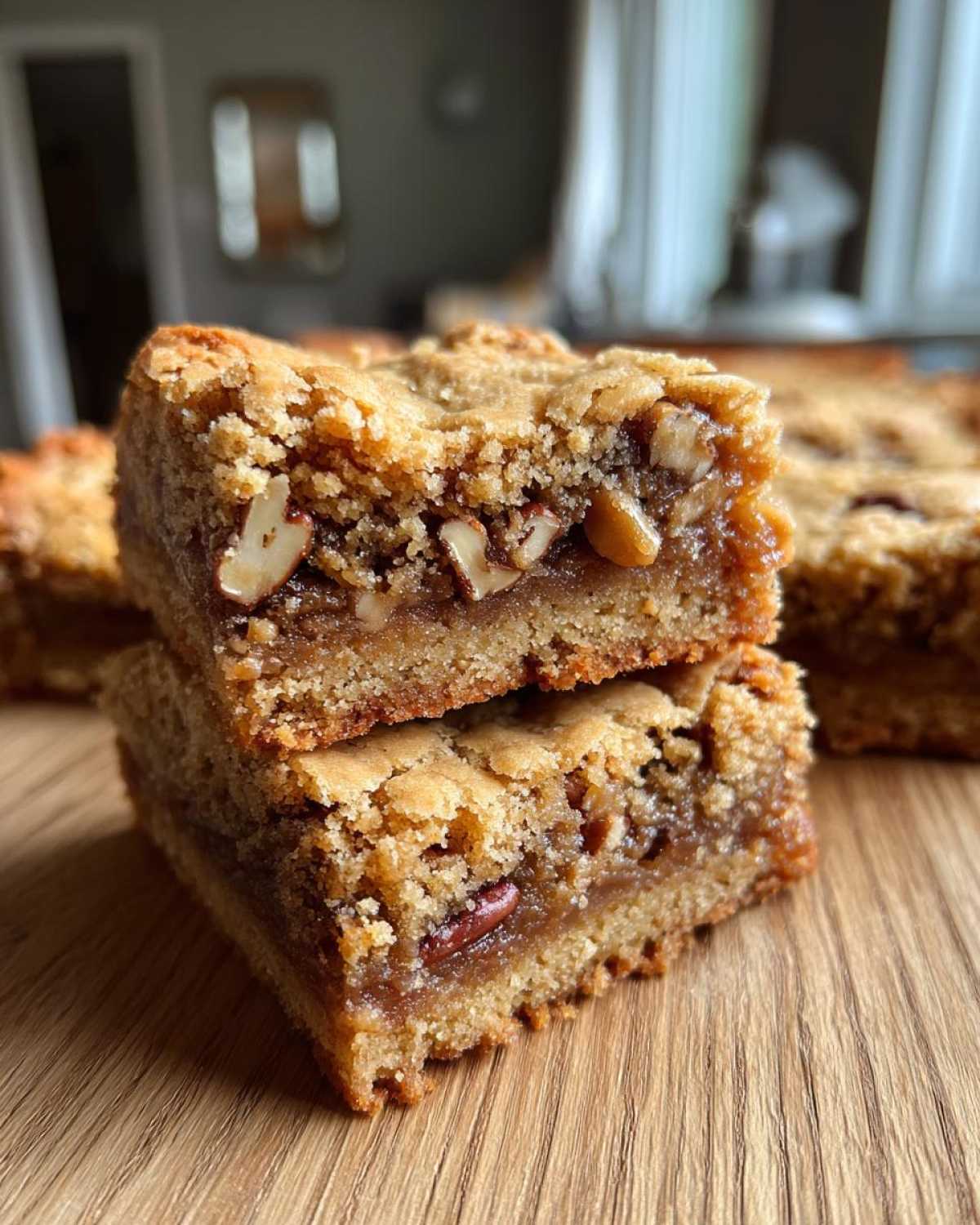 Maple Pecan Swirl Blondies - detail 1