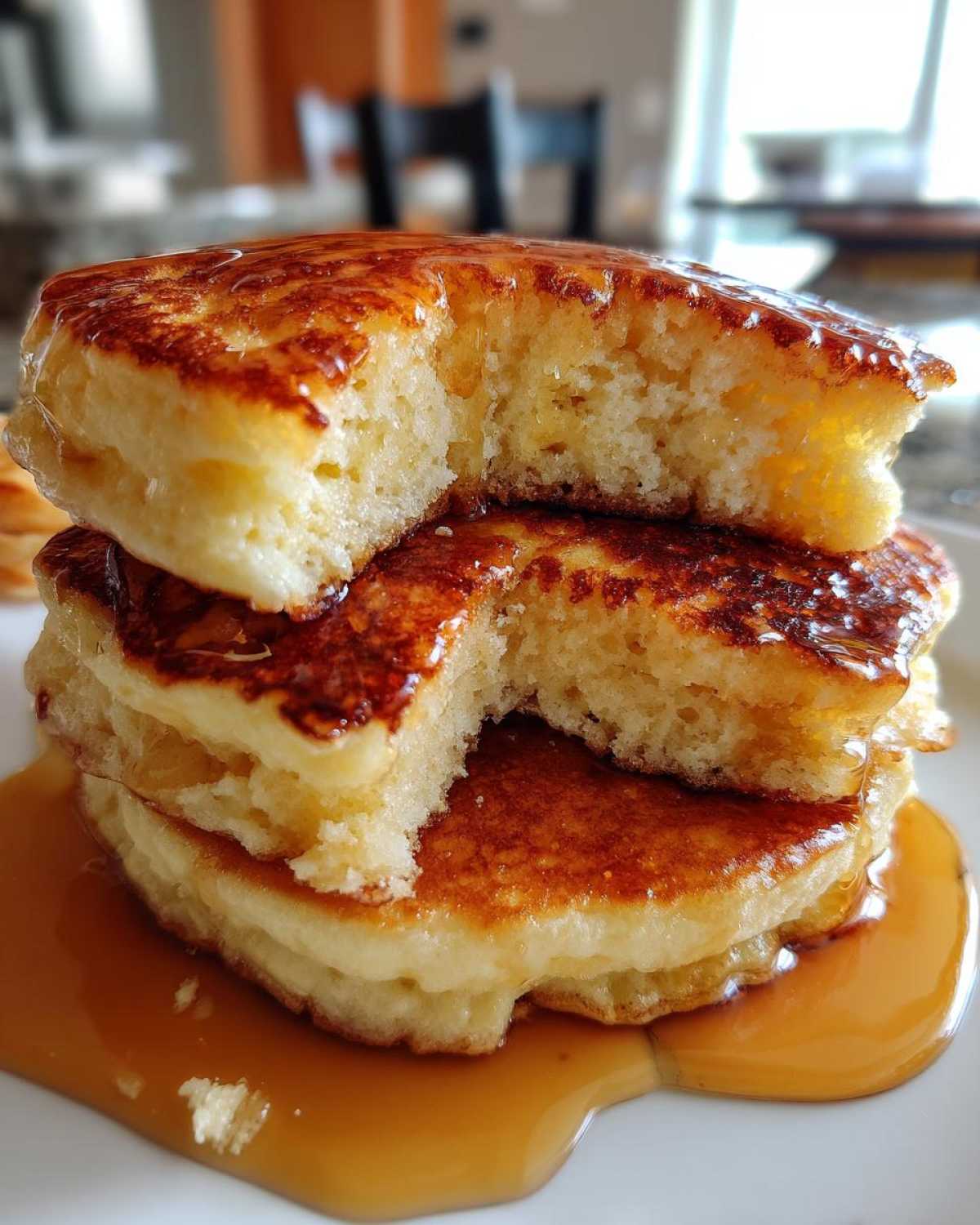 Maple Soufflé Pancakes - detail 1