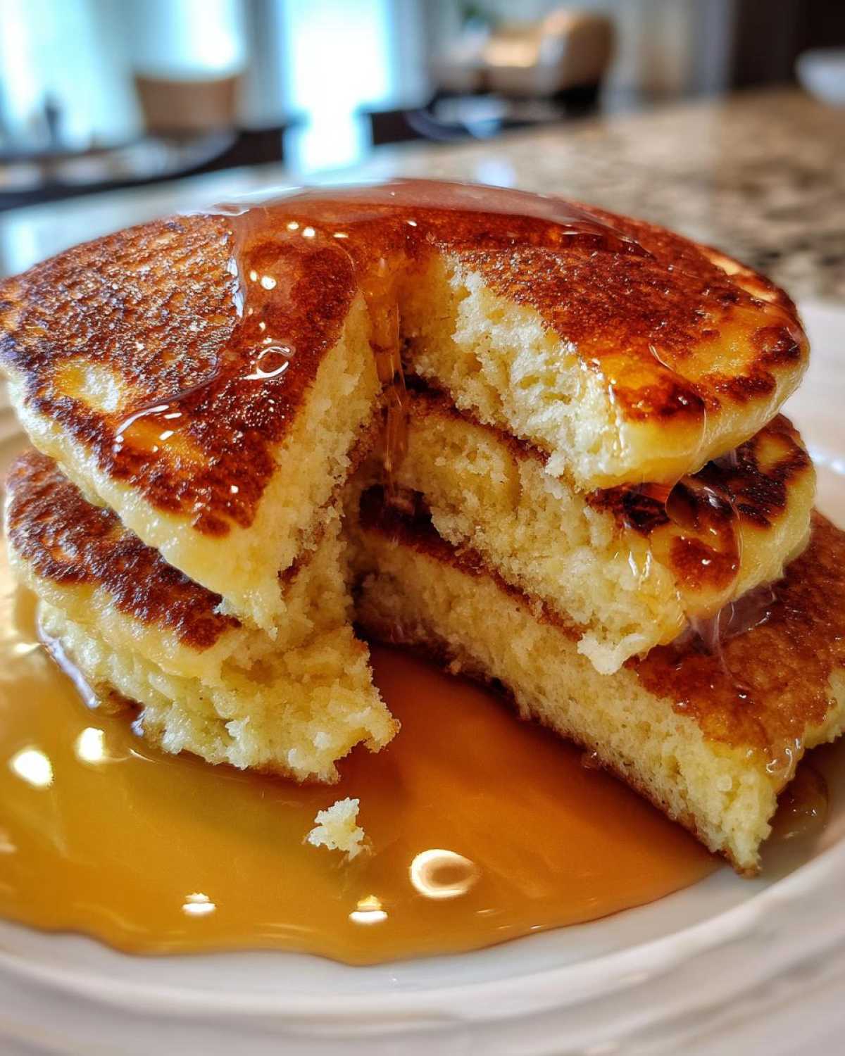 Maple Soufflé Pancakes - detail 3