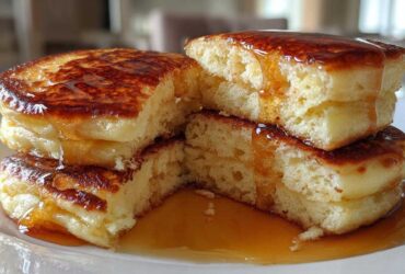 Maple Soufflé Pancakes