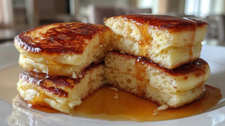 Maple Soufflé Pancakes
