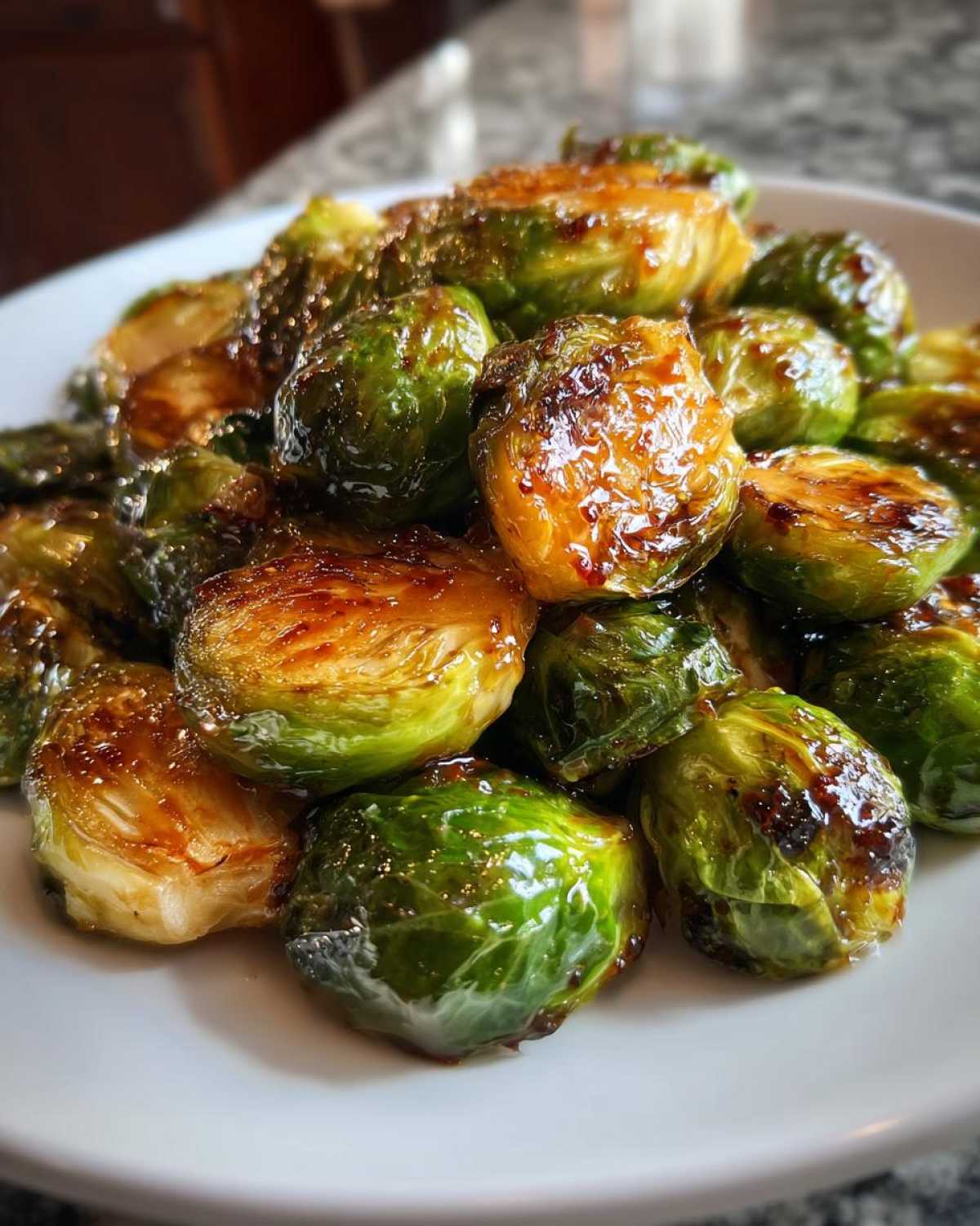 Maple Sriracha Brussels Sprouts - detail 2