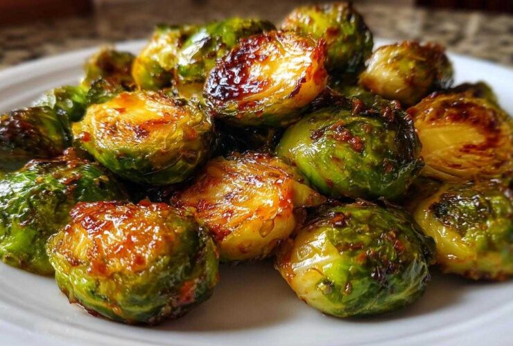 Maple Sriracha Brussels Sprouts