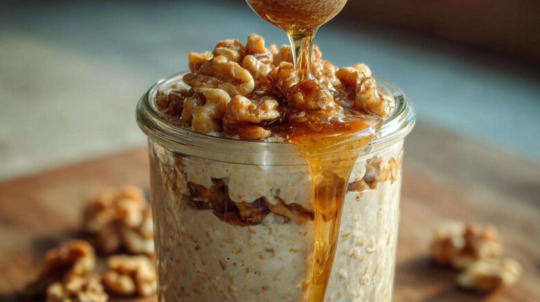Maple Walnut Overnight Oats