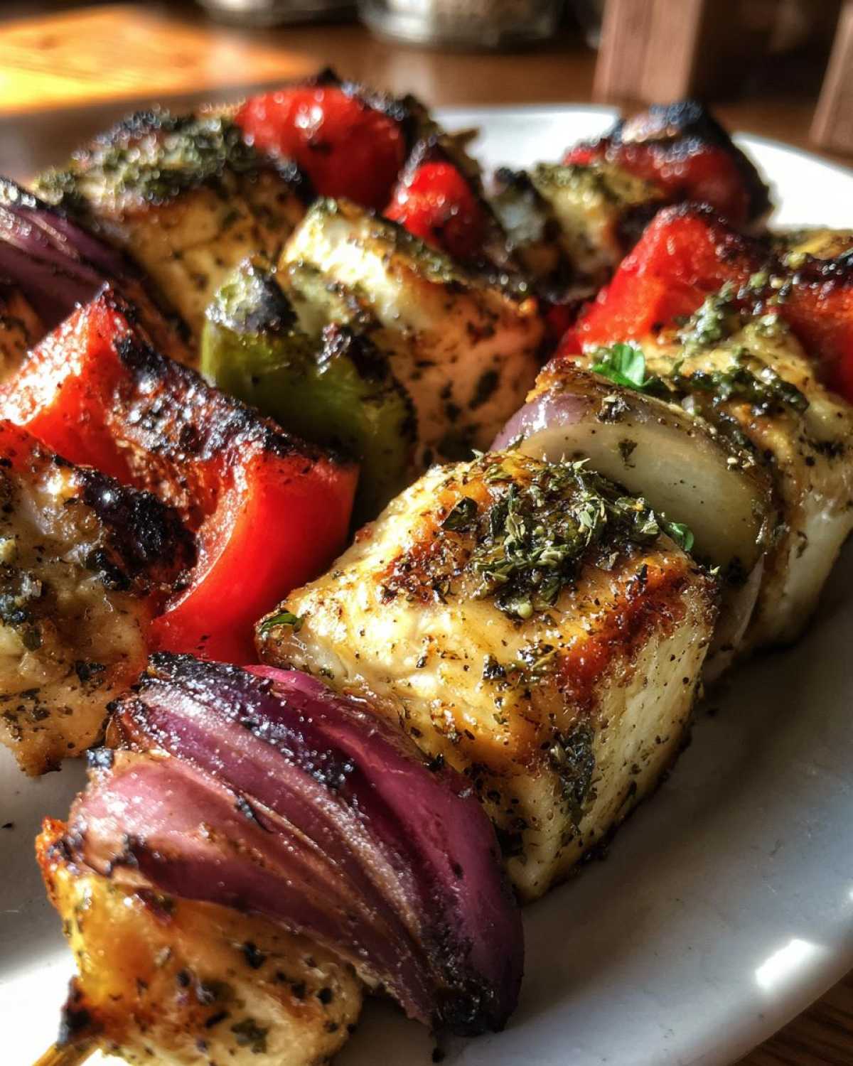 Mediterranean Chicken Kabobs - detail 3