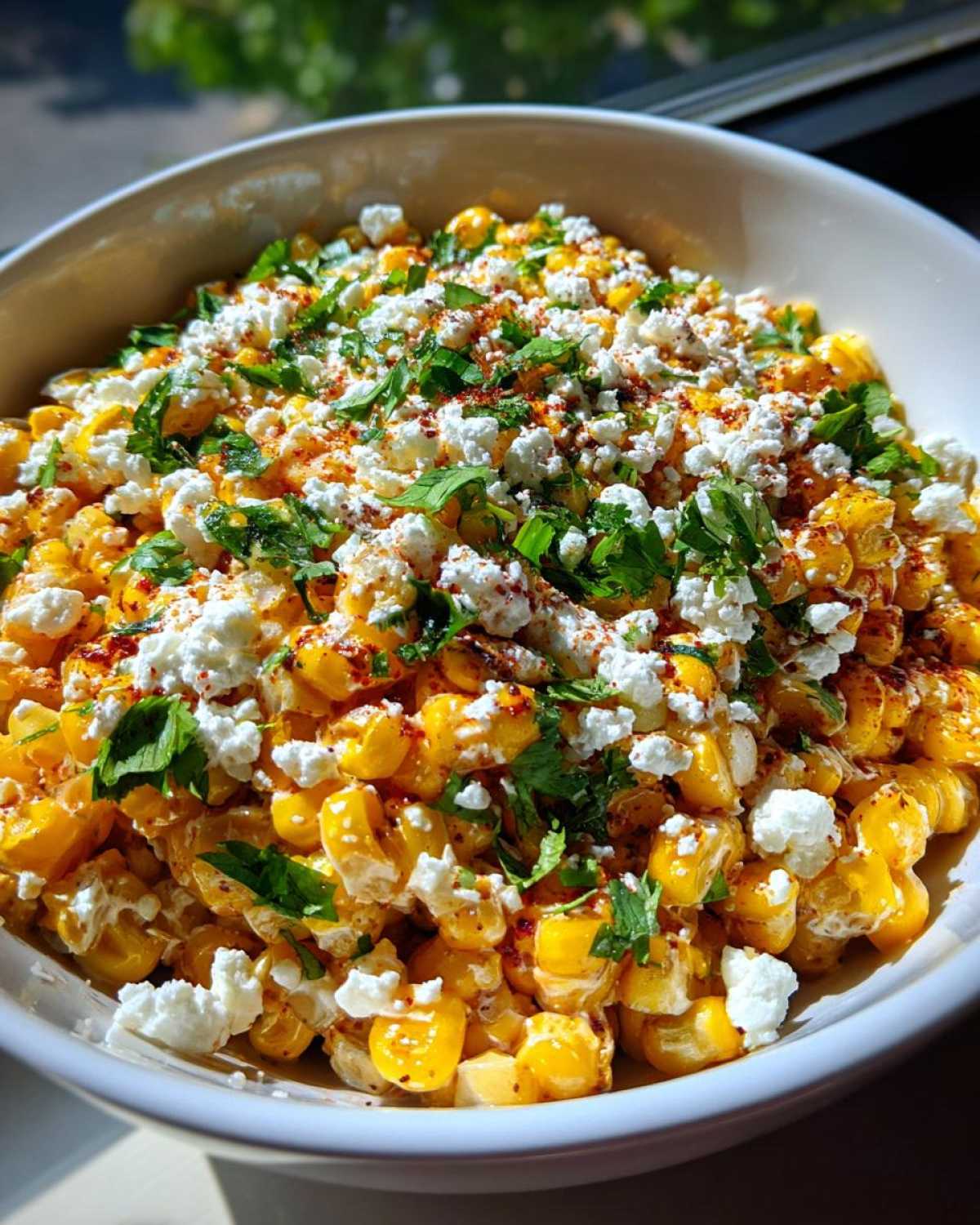 Mexican Street Corn salad - detail 1