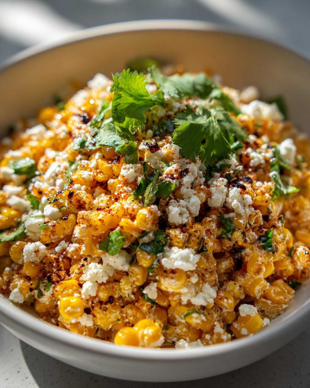 Mexican Street Corn salad - detail 2