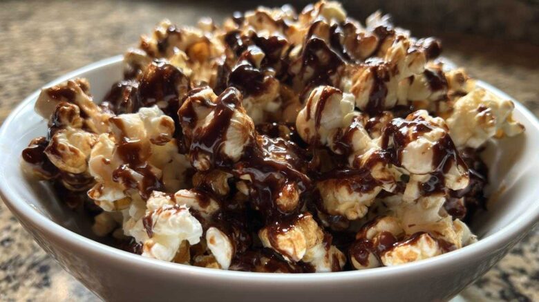 Mocha Drizzle Popcorn