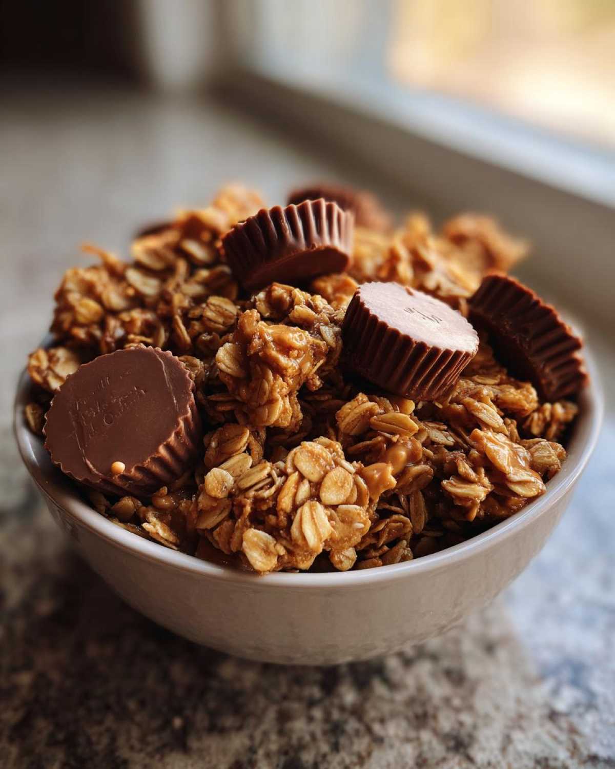 Peanut Butter Cup Granola - detail 1