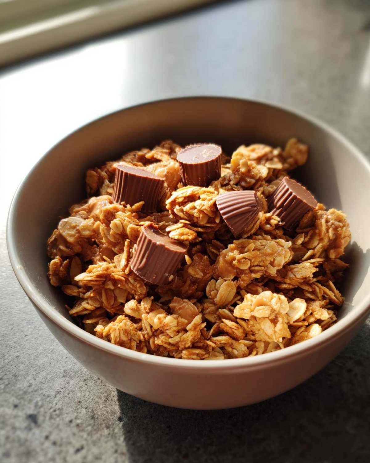 Peanut Butter Cup Granola - detail 2