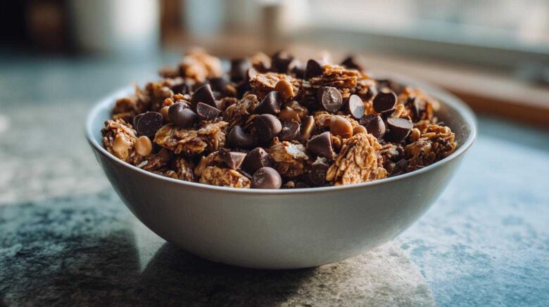 Peanut Butter Cup Granola