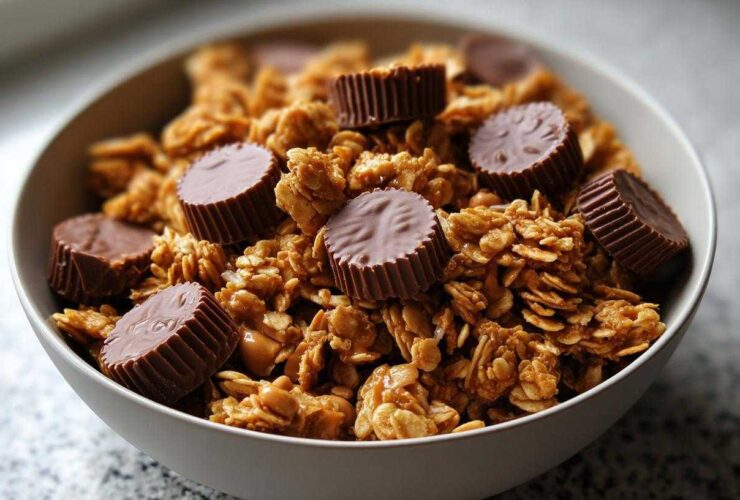 Peanut Butter Cup Granola