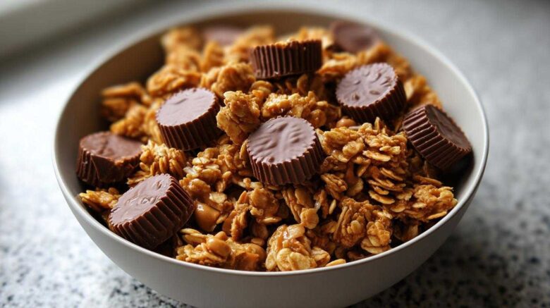 Peanut Butter Cup Granola