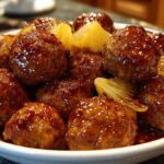Pineapple Teriyaki Meatballs