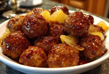 Pineapple Teriyaki Meatballs