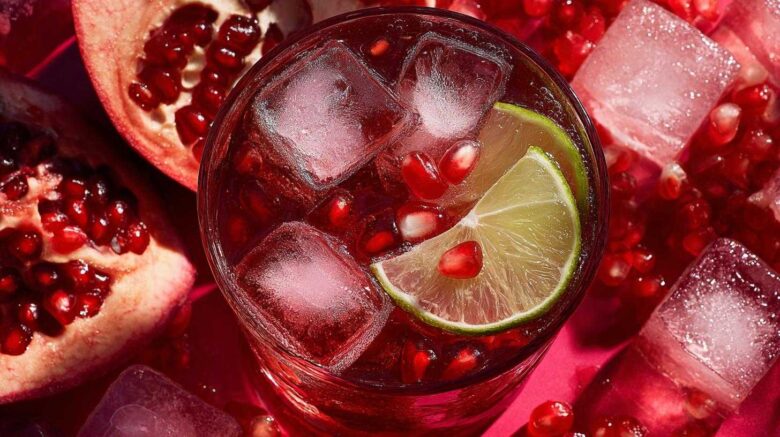 Pomegranate Guava Mocktail