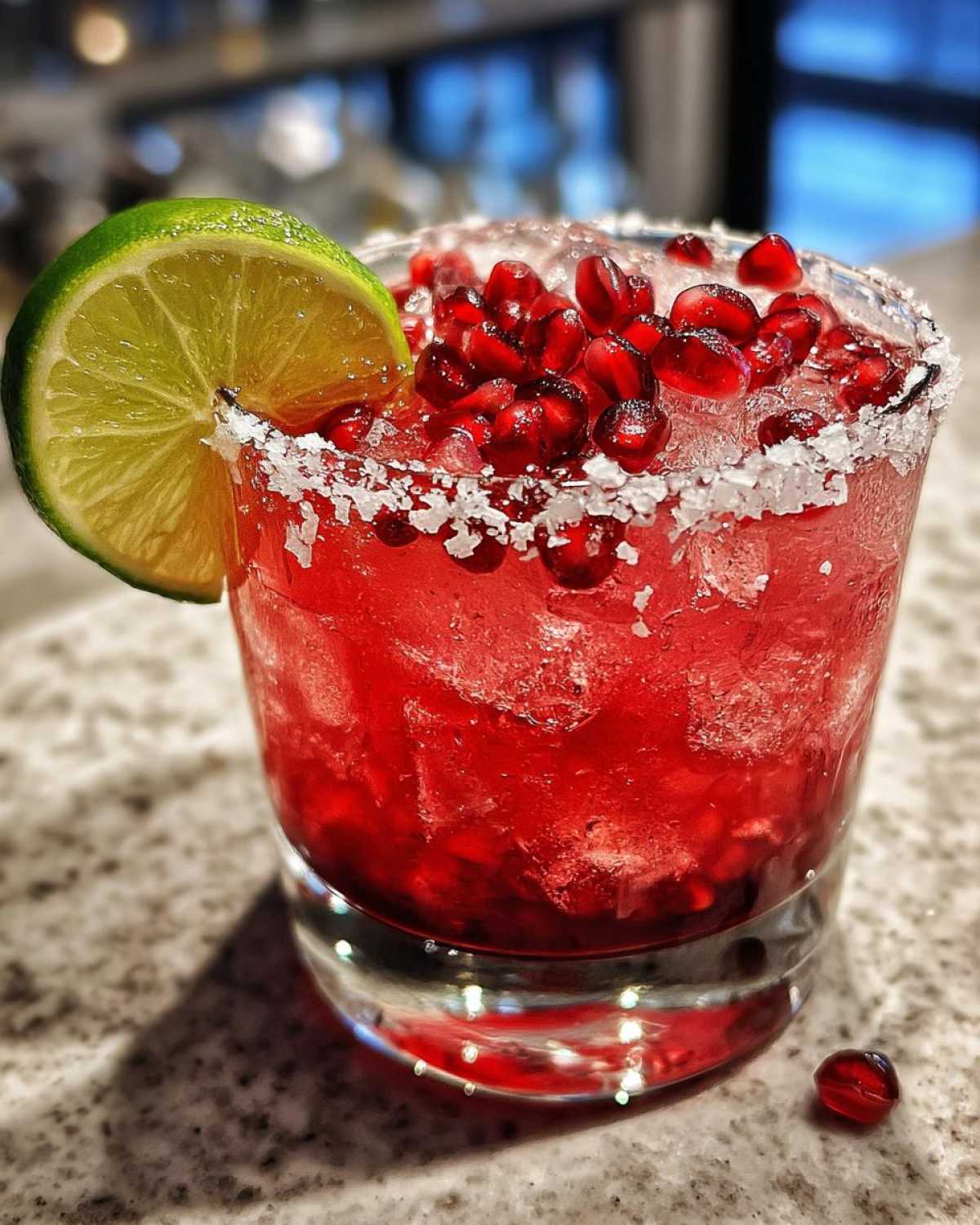 Pomegranate Margaritas - detail 1