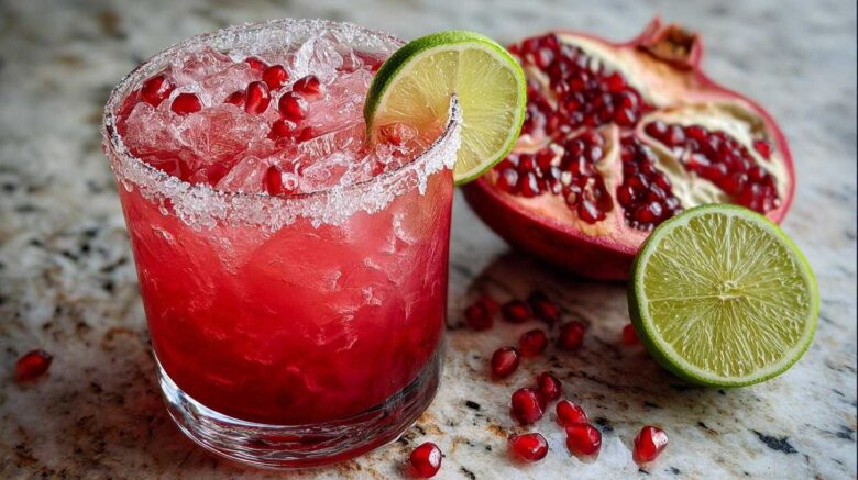 Pomegranate Margaritas